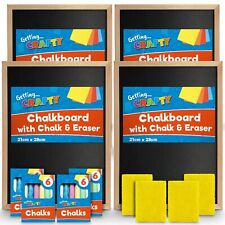 Childrens chalkboard wooden for sale  Shipping to Ireland