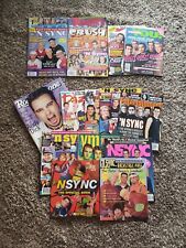 Lote de 17 de colección *NSYNC Magazine YM Crush Teen J-14 Entertainment y más segunda mano  Embacar hacia Argentina