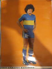 Póster original de Diego Armando Maradona de 1981 segunda mano  Argentina 