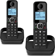 Teléfono fijo inalámbrico Alcatel F860 Duo teléfonos domésticos bloqueadores de llamadas segunda mano  Embacar hacia Argentina