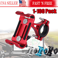 360° Aluminum Motorcycle Bike Bicycle GPS Cell Phone Holder Handlebar Mount LOT, used for sale  Shipping to South Africa