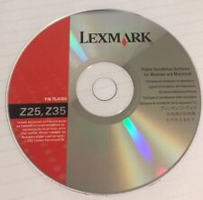 Software de instalación Lexmark Z25, Z35 CD-RARO segunda mano  Embacar hacia Argentina