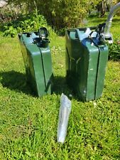 Two 20l metal for sale  CREDITON