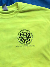 Usado, Camiseta IATSE Local 917 Atlantic City Stagehands Union, Seguridad Amarilla/Verde, Nueva segunda mano  Embacar hacia Argentina
