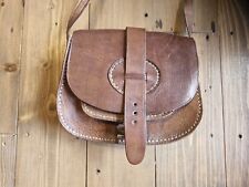 Brown leather hippy for sale  BATTLE