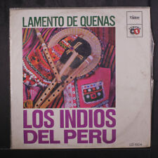 LOS INDIOS DEL PERÚ: Lamento de Quenas LIDER 12" LP 33 RPM segunda mano  Embacar hacia Argentina