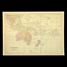 Vintage oceania map for sale  Willow Grove