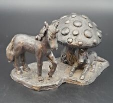 Pewter mushroom unicorns for sale  Leander