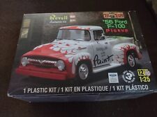 REVELL ED ROTH RAT FINK '56 FORD F-100 PICKUP KIT MODELO 1/24 INICIADO com CAIXA BOA, usado comprar usado  Enviando para Brazil