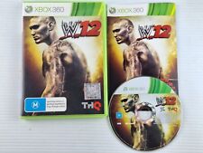 WWE 12 W'12 2012 - Jogos para Microsoft Xbox 360 PAL COMPLETO COM MANUAL, usado comprar usado  Enviando para Brazil