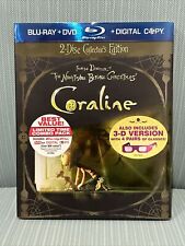 Coraline Edição de Colecionador Capa (Conjunto Blu-ray 2 Discos) Óculos 3D Usados comprar usado  Enviando para Brazil