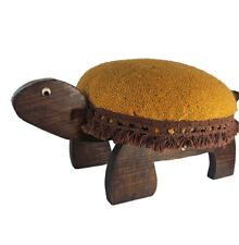 Vintage upholstered turtle for sale  Clearwater