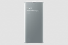 Capa oficial genuína Samsung Galaxy S10+ Plus visão clara - Branca nova, usado comprar usado  Enviando para Brazil