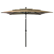 Tier parasol aluminium for sale  SOUTHALL