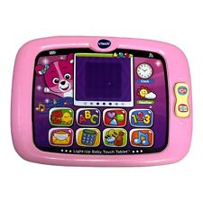 Tablet táctil Vtech Light-Up bebé rosa números y letras juguete de aprendizaje segunda mano  Embacar hacia Argentina