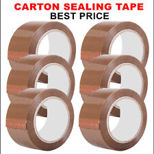 Strong brown tape for sale  LEICESTER