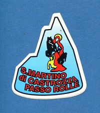 (M11-10) SAN MARTINO DI CASTROZZA - Adesivo-Sticker anni '80 (8x7 Cm) NUOVO-NEW na sprzedaż  Wysyłka do Poland