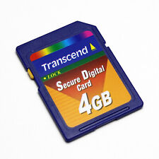 Cartão SD Transcend 4GB cartão não HC para gravador de câmera CCD antigo DV , usado comprar usado  Enviando para Brazil