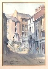 Framed watercolour painting for sale  SWAFFHAM
