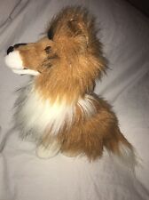 Lassie Plush Stuffed Animal Dog Collie Golden Collegiate Outfitters 14" *1* for sale  Shipping to South Africa