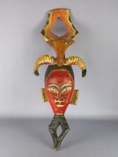 Maschera africana legno usato  Inverigo