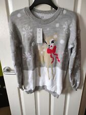 Woman christmas jumper for sale  FERRYHILL