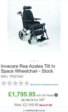 Invacare azelea rea for sale  NEWCASTLE UPON TYNE