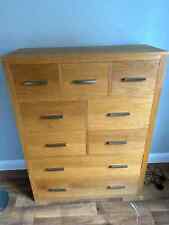 Tall oak chest for sale  MARKET HARBOROUGH