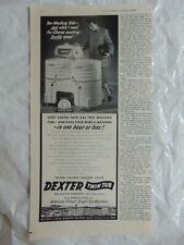1948 DEXTER TWIN TUB WASHER print ad for sale  Shipping to South Africa