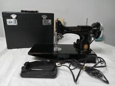 1949 Singer 221- FEATHERWEIGHT Sewing MACHINE AJ138868 +-Case--WORKS- WELL for sale  Deer Park