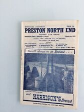 Preston north end for sale  WARRINGTON