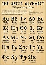 Ancient greek alphabet for sale  COALVILLE