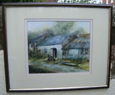 Watercolour painting rustic for sale  TELFORD