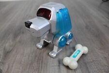 Vintage 1999 Tiger Electronics Prata POO-CHI Robô Brinquedo Cachorro Osso de Filhote comprar usado  Enviando para Brazil