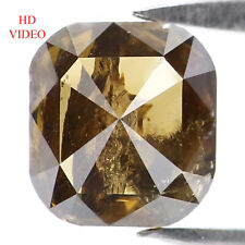 Usado, 1,42 quilates diamante natural suelto corte cojín 6,60 mm marrón champán diamante LQ6162 segunda mano  Embacar hacia Argentina
