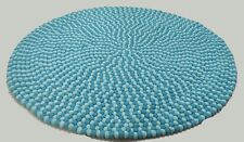 Tapete de área de feltro Pom Pom cor perfeita tamanho 90 -300 cm tapete de sarda para quarto de bebê comprar usado  Enviando para Brazil