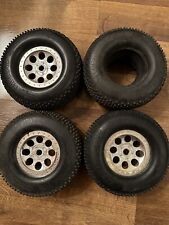 Hpi Savage XL Terra Pin Monster Truck Tires/Wheels Set Of 1/8 17mm, used for sale  Shipping to South Africa