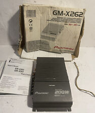 Pioneer GM-X262 Bridgeable 2-Channel Power Amplifier 80W x 2/200W x1 MAX for sale  Shipping to South Africa