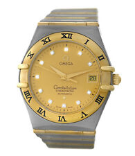 Omega Constellation 95 1202.15 cronômetro diamantes ouro 18k/aço 36 mm unissex comprar usado  Enviando para Brazil