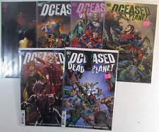 Lote DCeased de 6 histórias em quadrinhos #1c,3,6,Dead Planet 4,5,7 DC (2019), usado comprar usado  Enviando para Brazil