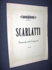 Spartito scarlatti pastorale usato  Bologna