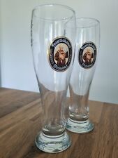 2 X Franziskaner Pint 50cl glas German Beer  Weissbeer Witbier weiss  for sale  Shipping to South Africa