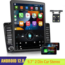 APPLE CARPLAY 9.7" ANDROID 12 CARRO ESTÉREO GPS RÁDIO NAVI PLAYER 2DIN WIFI +CÂMERA comprar usado  Enviando para Brazil