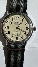 Reloj de cuarzo 41 mm Estate Designer Shinola Detroit Argonite 1069, usado segunda mano  Embacar hacia Argentina