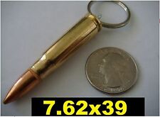 Used, REAL BULLET KEYCHAIN 7.62X39 AK47 FMJ for sale  Las Vegas