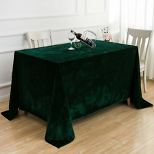 Mantel de terciopelo rectangular elegante boda comedor decoración de escritorio segunda mano  Embacar hacia Mexico
