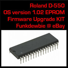 Used, Roland D-550 OS 1.02 EPROM Firmware Upgrade KIT / New ROM Chip Final Update D550 for sale  Canada