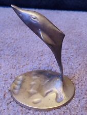 Brass dolphin figurine for sale  Watkinsville