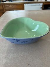 Serving bowl heart for sale  East Islip