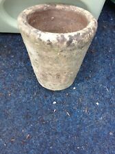 Used, Vintage Antique Weathered Terracotta Plant Pot 5" for sale  BRADFORD